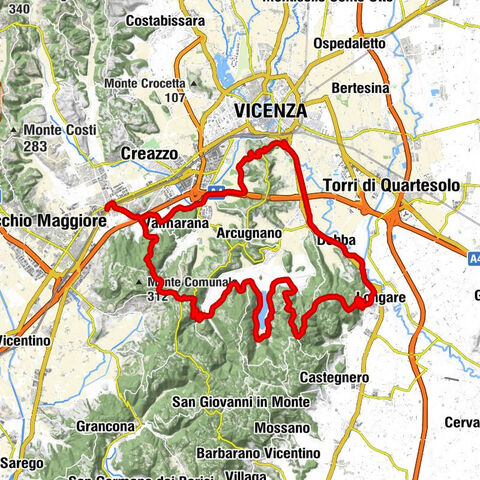 Altavilla - Tavernelle - Chiesa di Fimon - Chiesa di Perarolo - Salve Regina