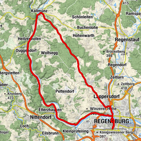 Regensburg Hauptbahnhof - Seufzerkapelle - Kapelle - Ortskapelle Oppersdorf