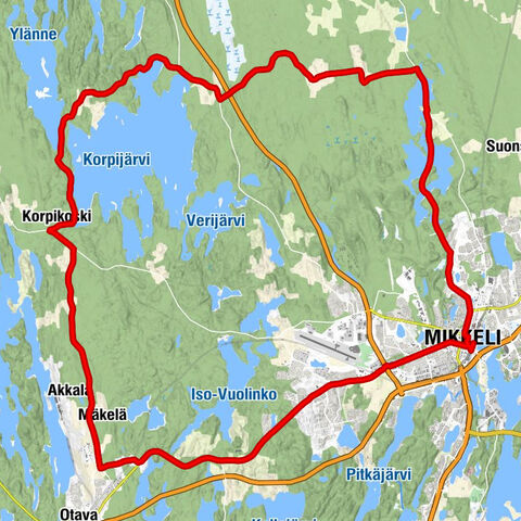 Mikkeli - Karikko - Naisvuori