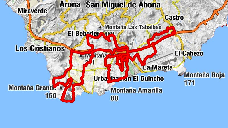 San Isidro - Méson de Antonio - Casablanca - Urbanización El Guincho