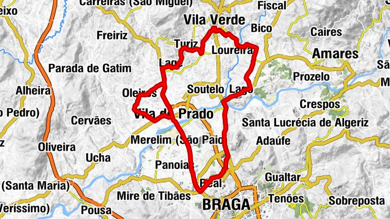 Braga - Igreja Paroquial de Dume - Capela da Senhora do Rio - Real