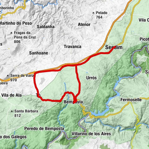 Sendim - Bemposta - Lamoso - Tó