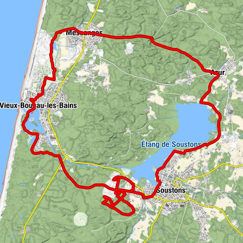 Le Bikini - Église Saint-Clément - Le Moulin - Messanges