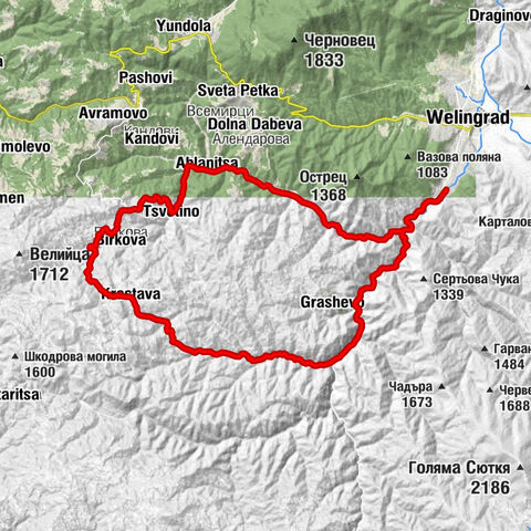 При киселия - Абланица - Цветино - Биркова
