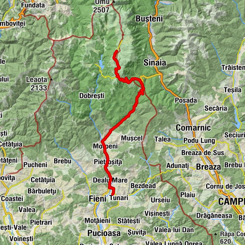 Buciumeni - Biserică - Cuibul Dorului - Șaua Dichiu