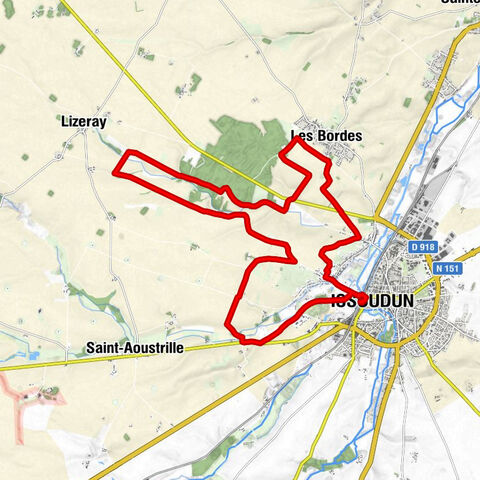 Issoudun - Prairies des Ribaudons - Les Bordes