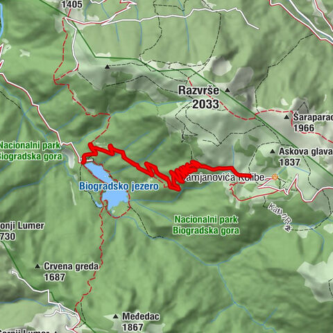 Opština Kolašin - Lazovi - Dolovi - Katun Dolovi Lalevica