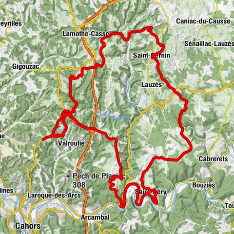 Saint-Pierre-Lafeuille - Église Saint-Pierre-Liversou - Église Saint-Georges - Chapelle Notre-Dame de Velles