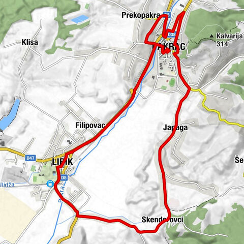 Pakrac - Restoran Nada - Zdravljak "Fontana" - Saborni hram svete Trojice