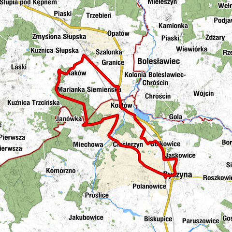 Byczyna Kluczborska - Byczyna - Jaśkowice - Kościół pw. Narodzenia Najświętszej Maryi Panny