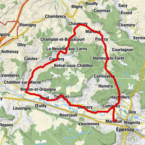 Mardeuil - Église Saint-Cancien - Église Saint-Maurice - Église Saint-Martin