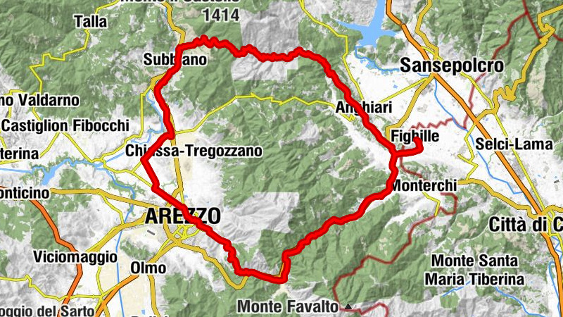 Fighille - Chiesa della Croce - San Giovanni Battista - Arezzo