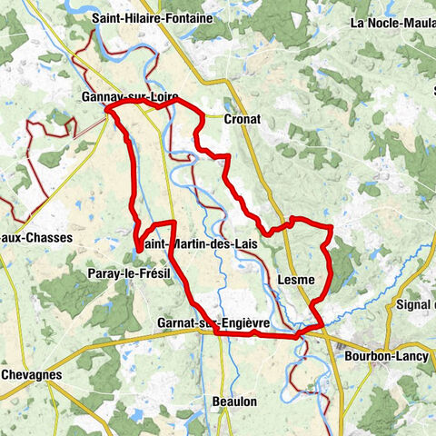 Garnat-sur-Engièvre - La Caserne - L'Ardillier - Église Saint-Jean-Baptiste