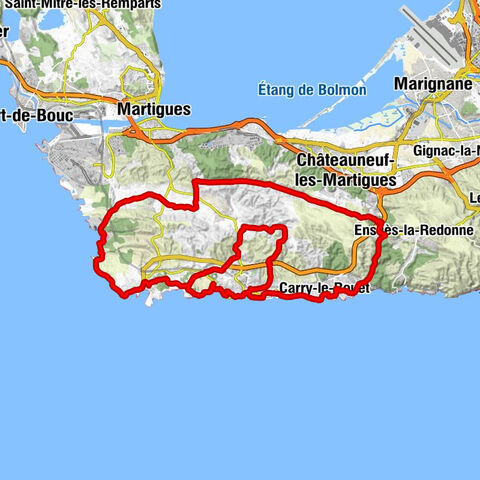 Sausset-Les-Pins - Église Saint-Pierre-ès-Liens - La Calanque bleue - Restaurant Lou Cigalon