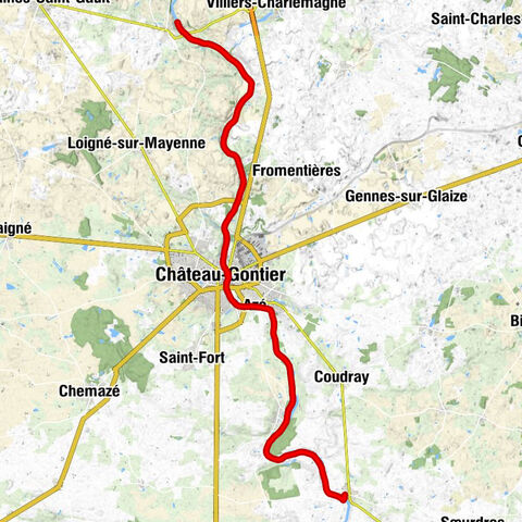 Daon - Ménil - La Rivière - Château-Gontier