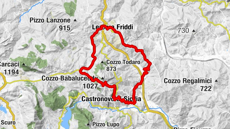 Chiesa di Maria Santissima della Neve - Portella Scannata - Castronovo di Sicilia - Lercara Friddi