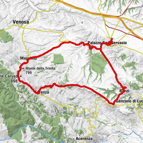Palazzo San Gervasio-Montemilone - Palazzo San Gervasio - Banzi - Forenza