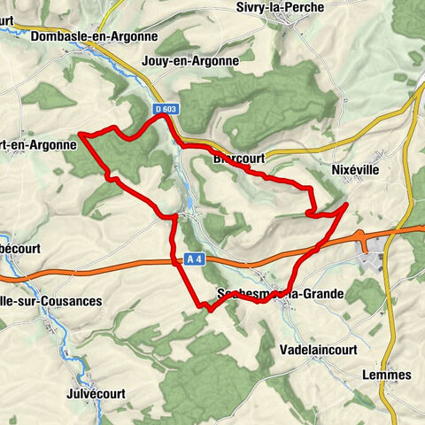 Blercourt - Bartempré - Rampont - Souhesmes-la-Grande