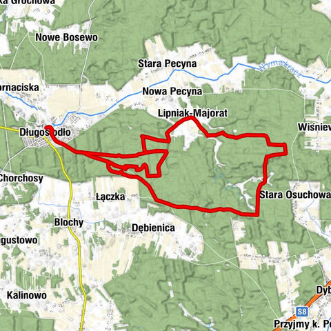 Kościół pw. Wniebowzięcia Najświętszej Maryi Panny - Długosiodło - Lipniak-Majorat