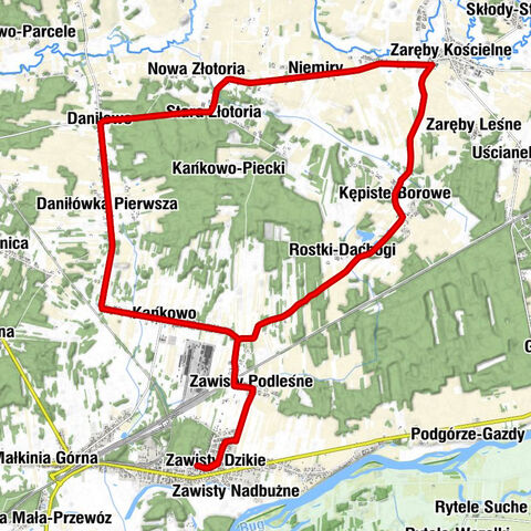 Osiedle Izolacja - Zawisty Dzikie - Zawisty Podleśne - Kańkowo