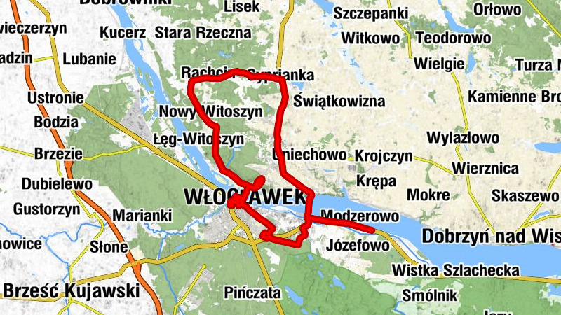 Modzerowo - Doner Kebab - Kościół św. Witalisa - Wzgórze św. Gotarda