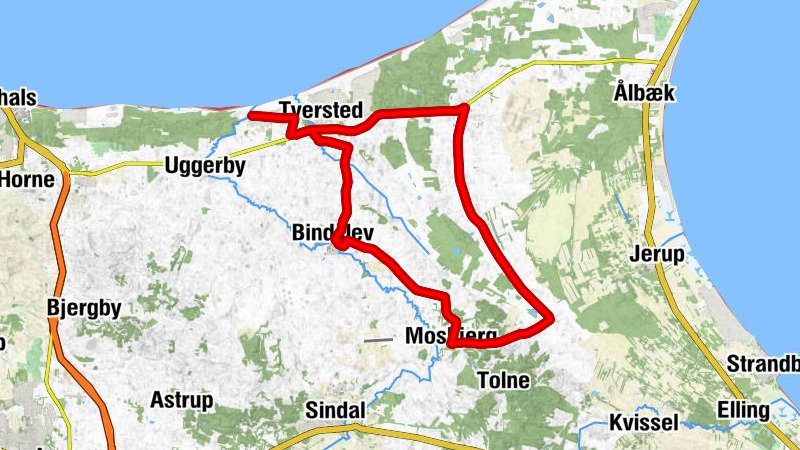 Hjørring Kommune - Bindslev - Mosbjerg - Sørig Kirke