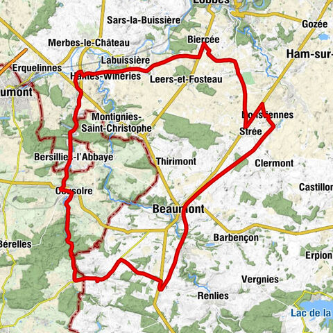 Grandrieu - Hestrud - Cousolre - Beaumont
