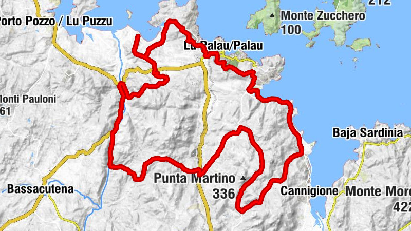 Porto Puddu - Maestrale - Barrabisa - Petralana