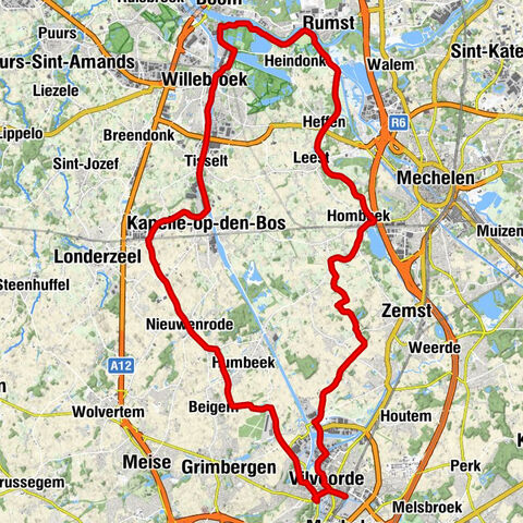 Vilvoorde - Sint-Amanduskerk - Sint-Martinuskerk - Lourdesgrot