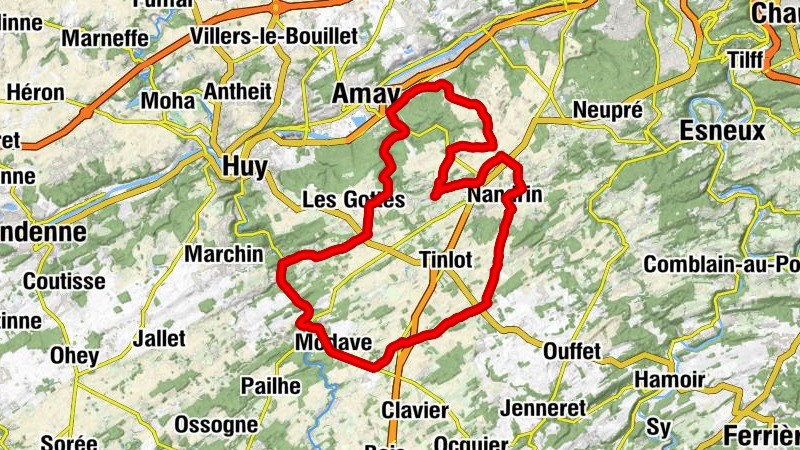 Église Saint-Pierre - Chapelle du château de Fraineux - Église Sainte-Barbe - Villers-le-Temple