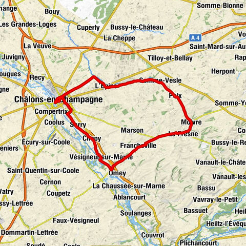 Coupéville - Basilique Notre-Dame de l'Épine - Collégiale Notre-Dame-en-Vaux - Église Saint-Memmie