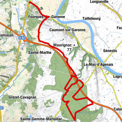 Pont des Sables - l'escale - Le Farniente Fourquais - Fourques-sur-Garonne