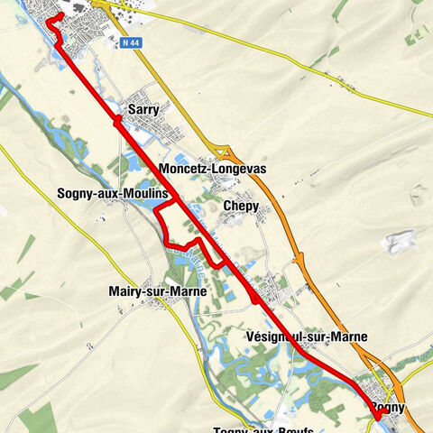 Saint-Germain-la-Ville - Vésigneul-sur-Marne - Église de la Nativité-de-Notre-Dame