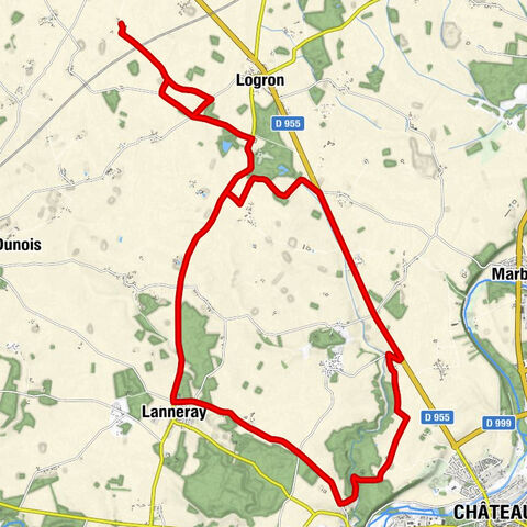 Logron - Chantemesle - Lanneray - La Pinoterie