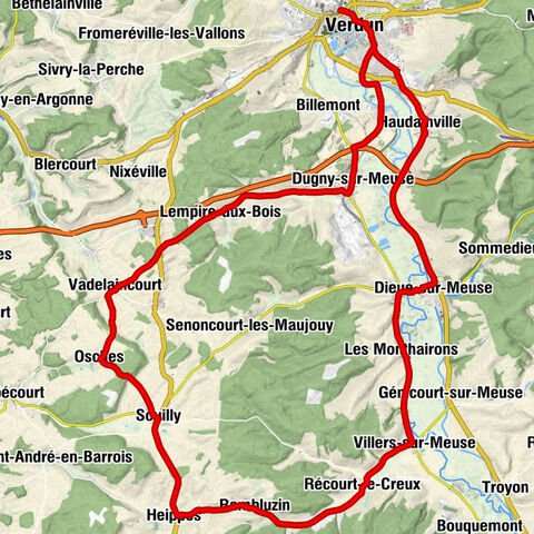 Verdun - Église Saint-Maurice - Église Saint-Firmin - Église Saint-Martin