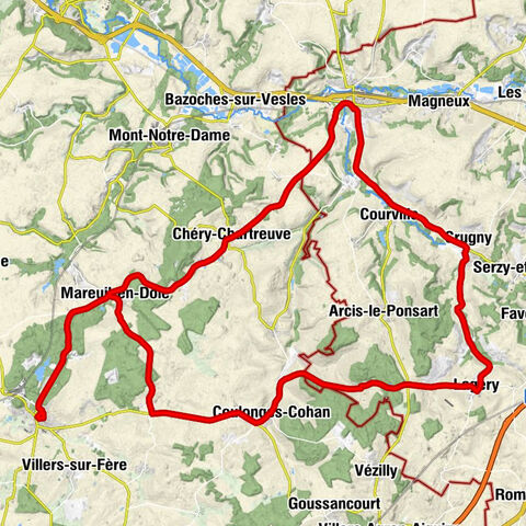 Fère-en-Tardenois - Mareuil-en-Dôle - Église Saint-Pierre - Église Notre-Dame