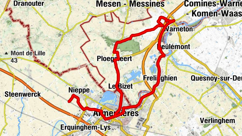 Nieppe - Armentières - Houplines