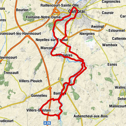 Villers-Guislain - Église Saint-Nicolas - Église Notre-Dame-de-l'Assomption - Église Saint-Léger