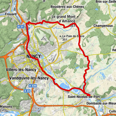 Varangéville-Saint-Nicolas - Église Saint-Christophe - Église de la Nativité-de-la-Vierge - Varangéville