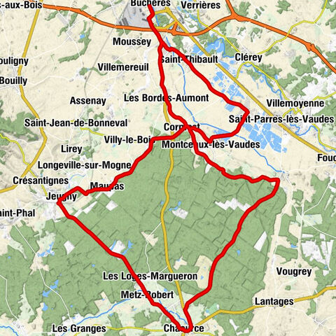 Buchères - Église de l'Assomption - Église Saint-Clair - Église Saint-Thibault