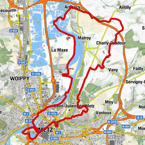 Metz - Chapelle Saint-Jean - Église Notre-Dame - Église Saint-Laurent