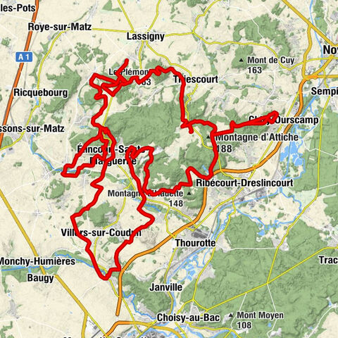 Coudun - Église Notre-Dame et Sainte-Marguerite - Le Plémont - Chapelle Saint-Albin