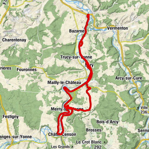 Cravant - Bazarnes - Le Maunoir - Église Saint-Denis - Église Saint-Gras