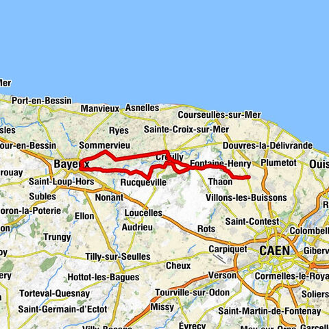 Les Deux Villages - Église Saint-Vigor - Église Saint-Thomas-de-Cantorbéry - Église Saint-Martin