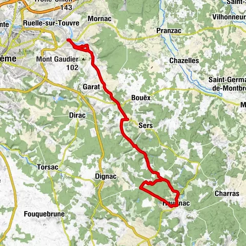 Magnac-sur-Touvre - Église Saint-Cybard - Église Saint-Pierre - Église Notre-Dame-de-la-Nativité