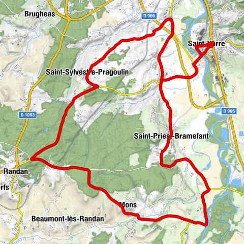 Saint-Yorre - Restaurant Les Sources - Église Saint-Sylvestre - Église Sainte-Bernadette