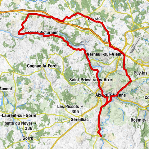 Saint-Martin-le-Vieux - Bonnefond - Église de la Nativité-de-la-Très-Sainte-Vierge - Église Sainte-Croix