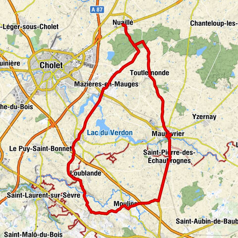 Nuaillé - Notre-Dame-de-la-Nativité - Notre-Dame-des-Lacs - Église Saint-Étienne