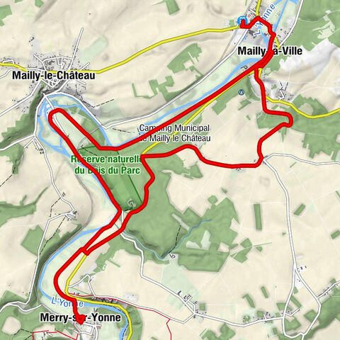 Mailly-la-Ville - Église Saint-Adrien - Église Saint-Denis