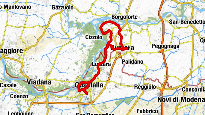 Suzzara - Sailetto - Guastalla